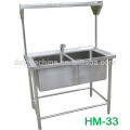 2015 commercial stainless steel sink cart, all kinds kitchen sink stainless,hot sale portable sink